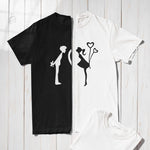Half Heart Couple T-Shirt - Vignette | Matchy Crew