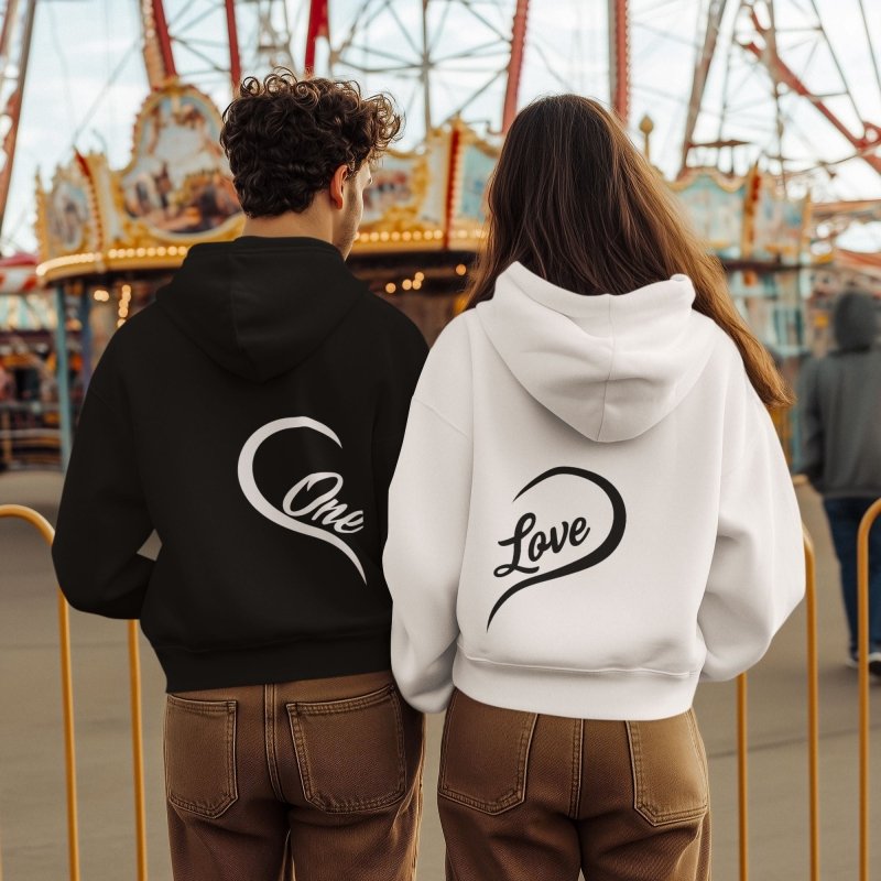 One love matching hoodie