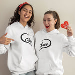 Half Heart Hoodie for Couples - Vignette | Matchy Crew