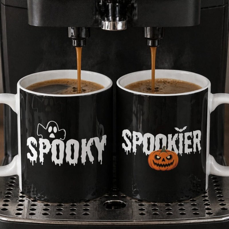 Spooky and Spookier Mugs 
