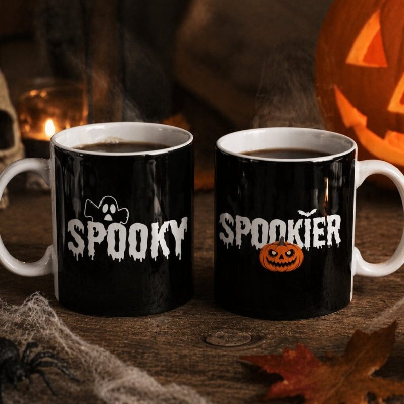 Halloween Couple Mugs