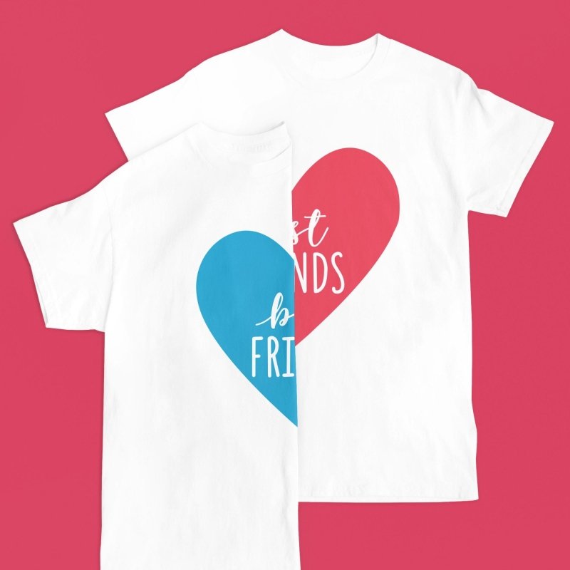 half heart tshirt