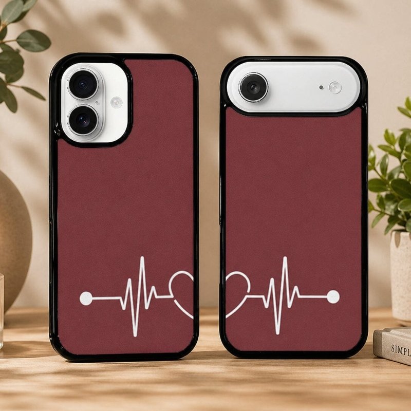 Heartbeat Phone Case for Couples