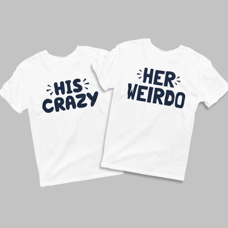 his and her matching funny outfits