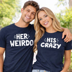 Her Weirdo His Crazy T-Shirts - Vignette | Matchy Crew