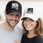 His and Hers Baseball Caps - Vignette | Matchy Crew