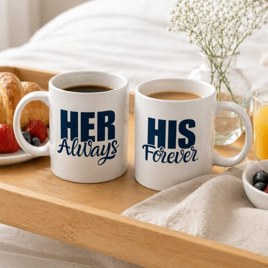 His and Hers Coffee Mugs