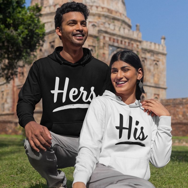 His and Hers Hoodies for Couples