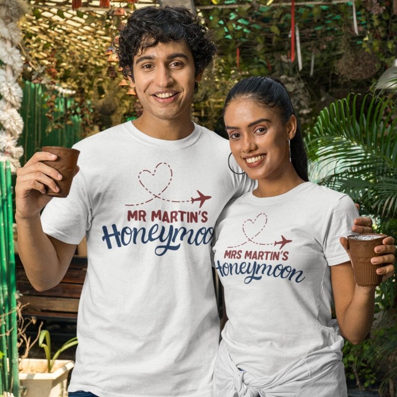 custom honeymoon shirt