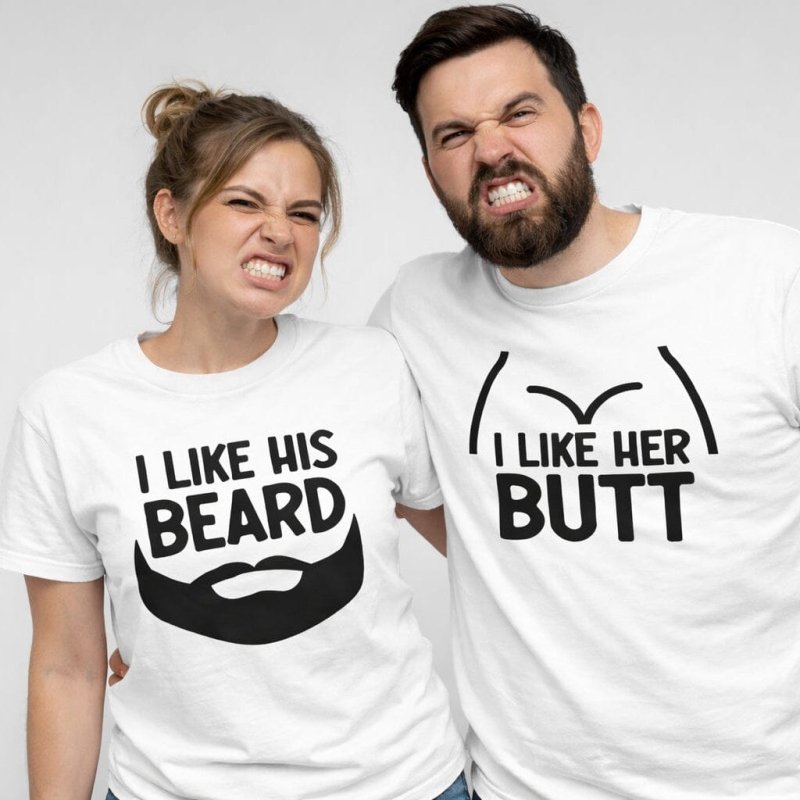 inappropriate matching shirts