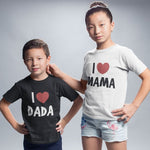 I love Mama / Dada Kids Shirts - Vignette | Matchy Crew