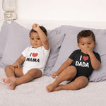 I love Mama / Dada Kids Shirts - Vignette | Matchy Crew