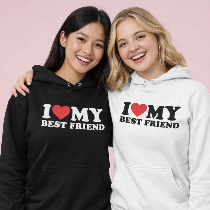 I Love My Best friend Hoodie