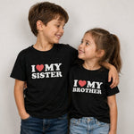 I Love My Brother Sister T-Shirt - Vignette | Matchy Crew