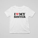 I Love My Brother Sister T-Shirt - Vignette | Matchy Crew
