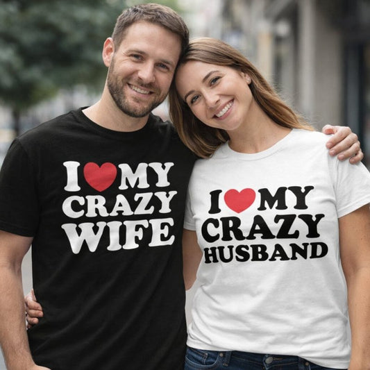 I love my crazy husband shirt