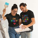 I Love to Finger Paint T-Shirt - Vignette | Matchy Crew