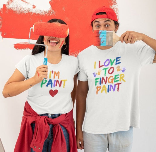 I Love to Finger Paint T-Shirt