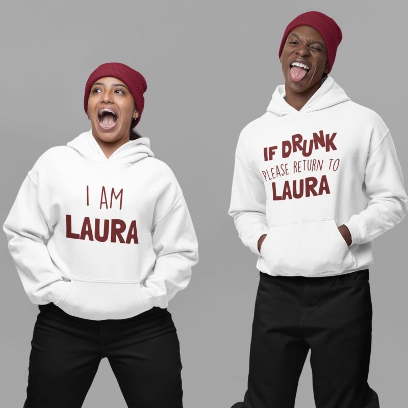 if found drunk please return to wife hoodie