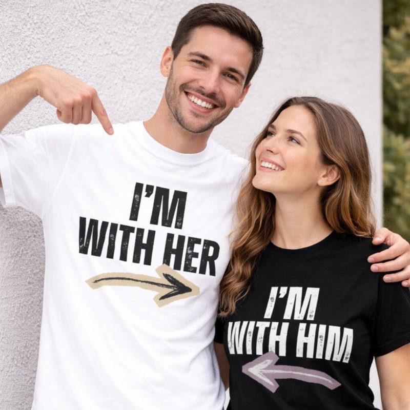 matching arrow shirts for couples