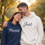 Just Married Matching Hoodies - Vignette | Matchy Crew