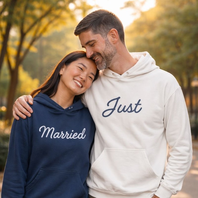 Married couple hoodies