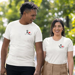 King and Queen Card Shirts - Vignette | Matchy Crew