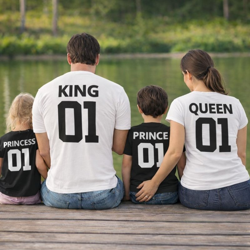 King Queen Prince Princess T-Shirt