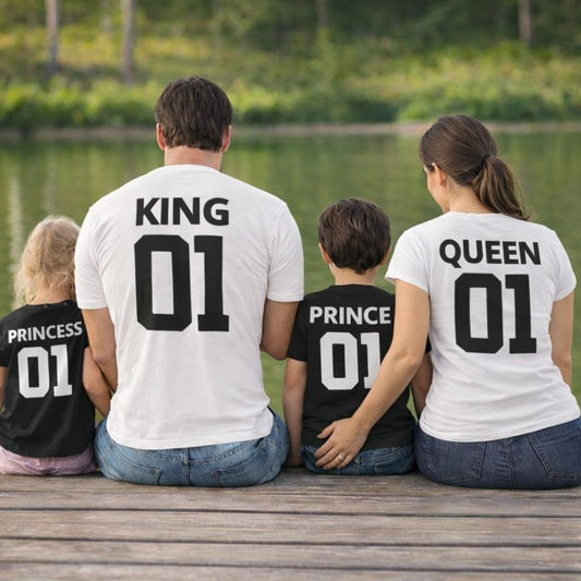 King Queen Prince Princess T-Shirt