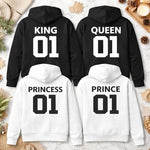 King Queen Princess Prince Hoodie - Vignette | Matchy Crew