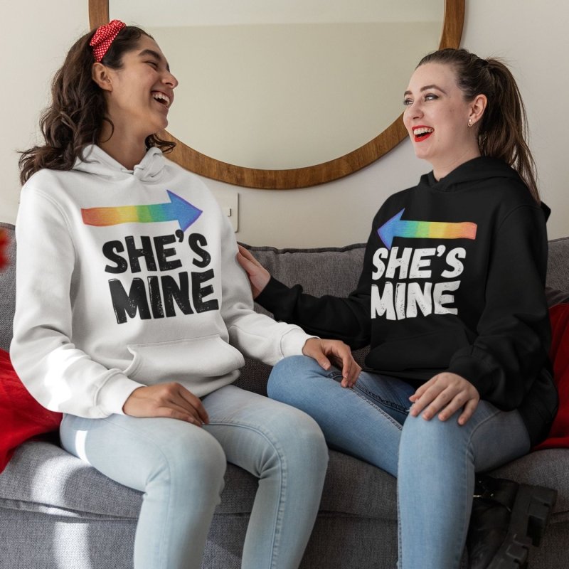Lesbian Couple Hoodies