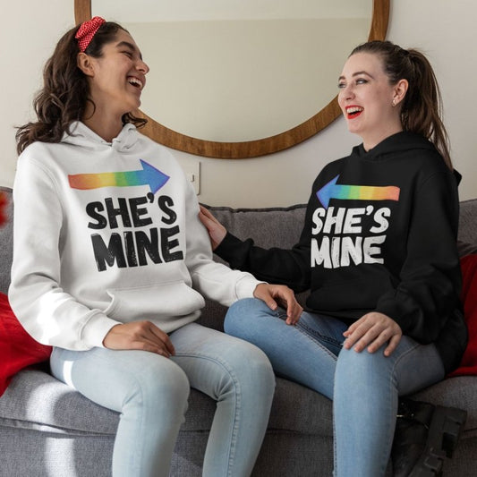 Lesbian Couple Hoodies