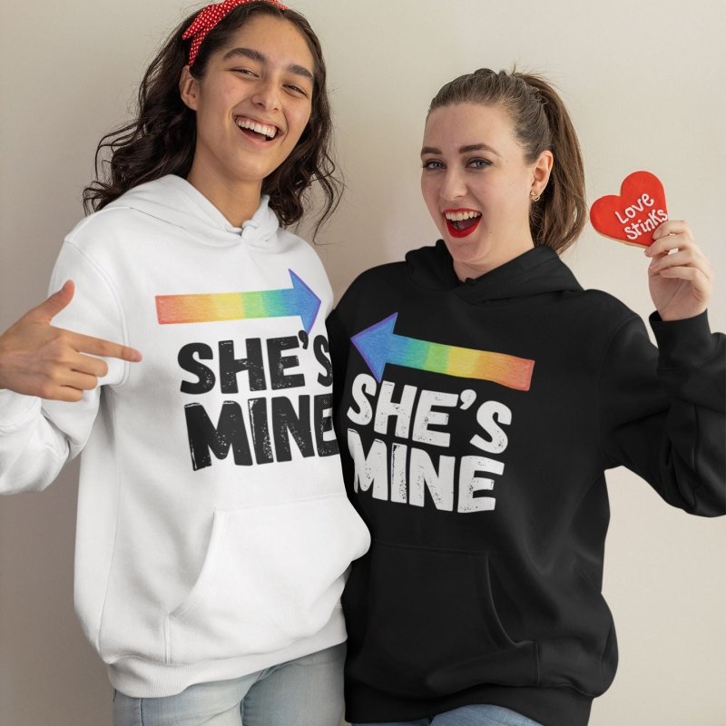 gay women hoodies