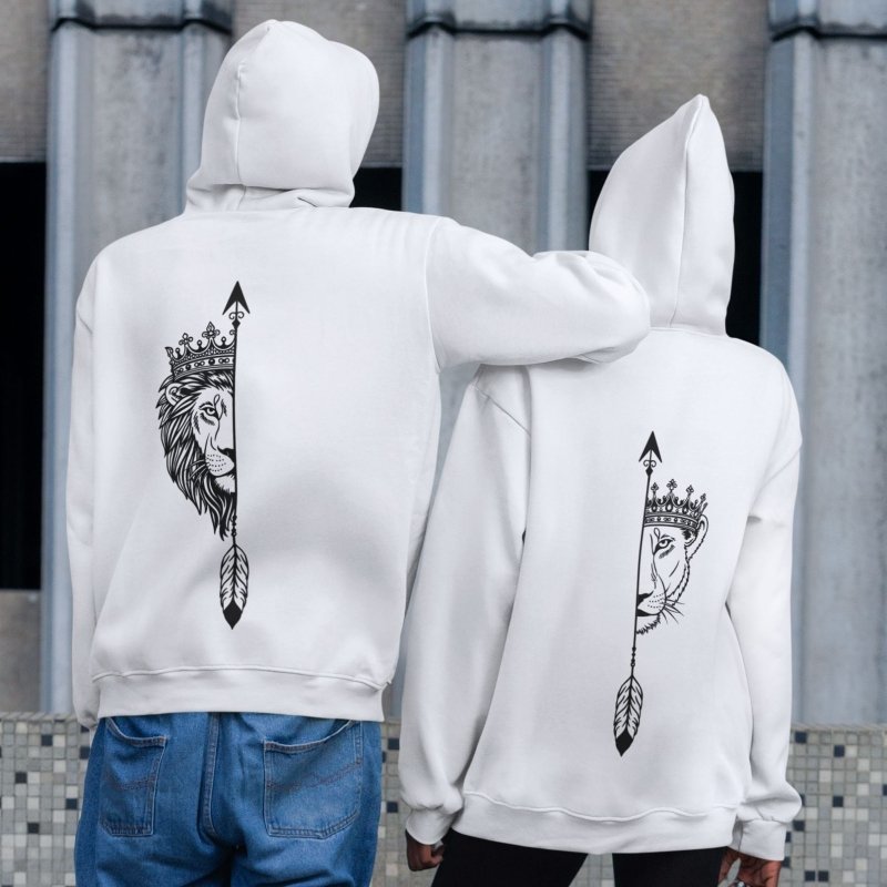 Lion Couple Hoodie