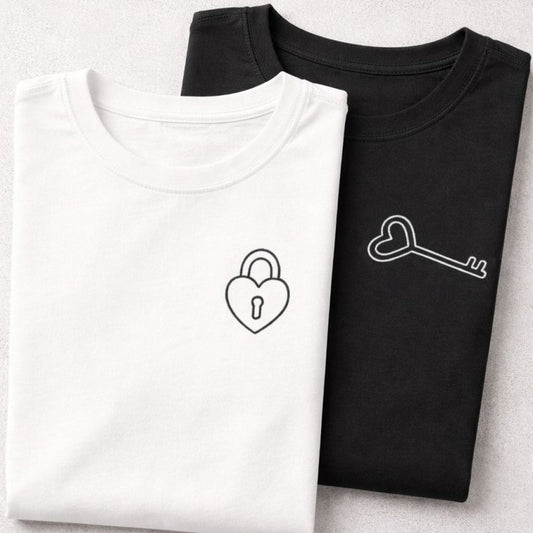 Lock and Key T-Shirts for Couples