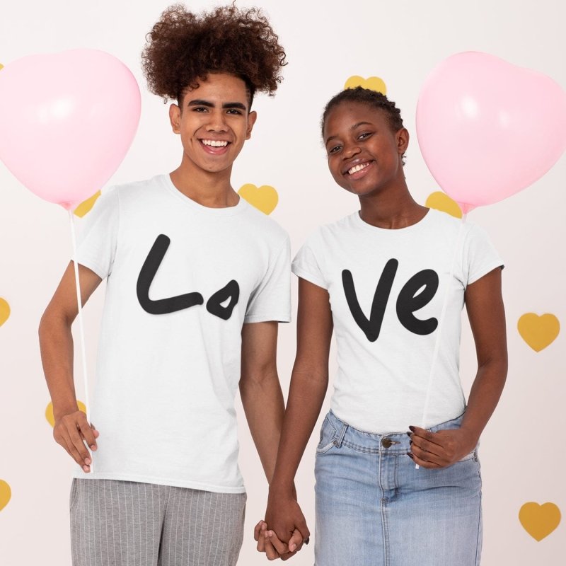 love tshirt couple