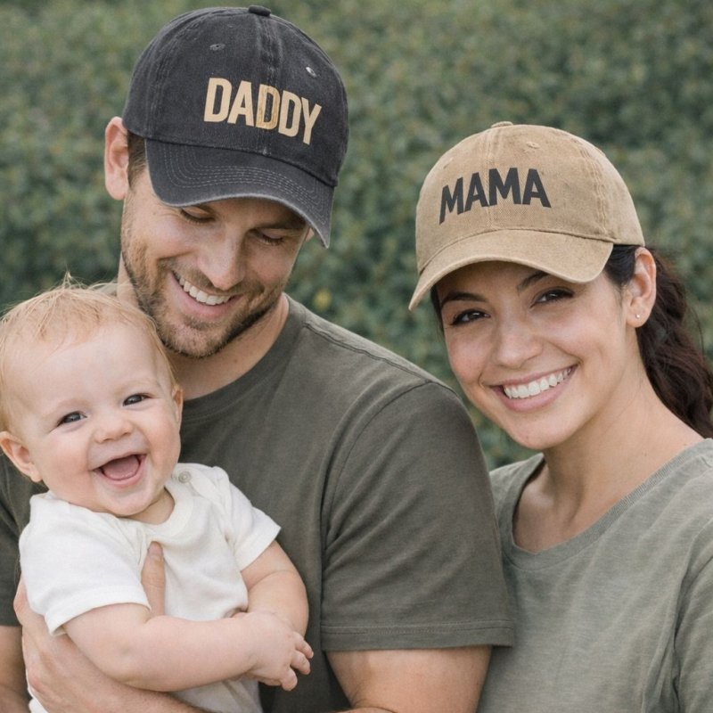 Mommy Daddy Caps