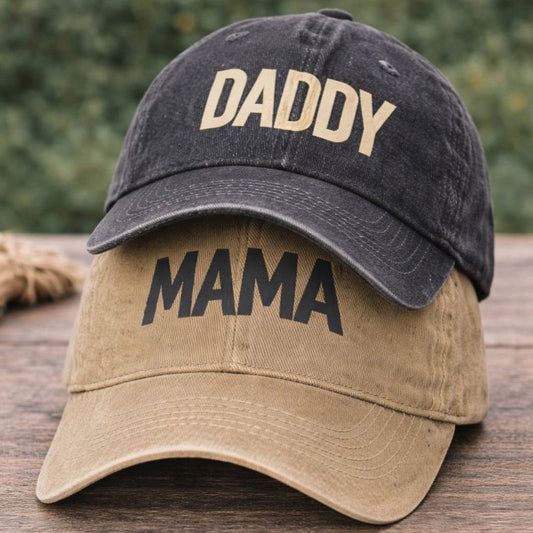 Mama and Daddy Baseball Cap