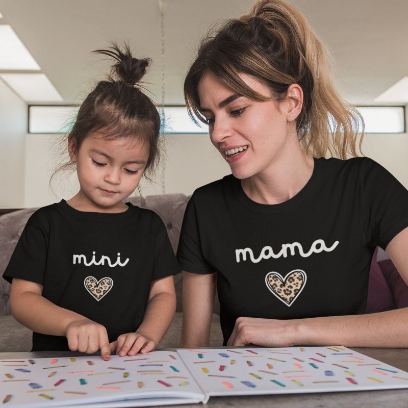 Mom and mini shirts
