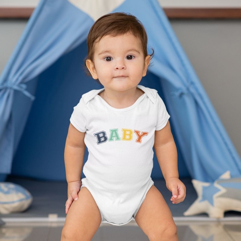 baby colorful onesie