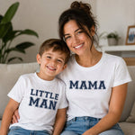 Mama & Mama's Little Man Shirt - Vignette | Matchy Crew