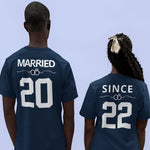 Married Since T-Shirts - Vignette | Matchy Crew