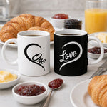 Matching Ceramic Mugs One Love - Vignette | Matchy Crew
