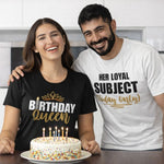 Matching Couple Birthday T-shirts - Vignette | Matchy Crew