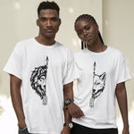 Matching Couple Wolf Shirts - Vignette | Matchy Crew