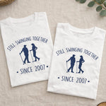 Matching Couples Golf Shirts - Vignette | Matchy Crew
