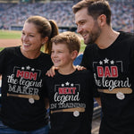 Matching Family Baseball T-Shirts - Vignette | Matchy Crew