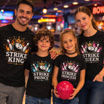 Matching Family Bowling T-Shirts - Vignette | Matchy Crew