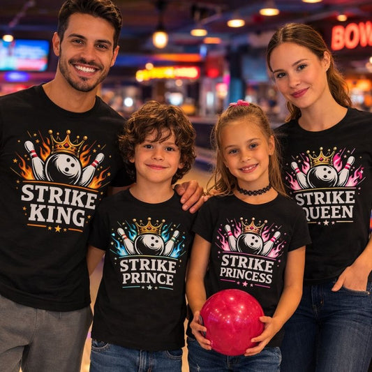Matching Family Bowling Shirts