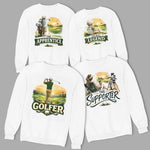 Matching Family Golf Sweatshirts - Vignette | Matchy Crew